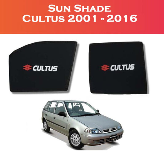 Suzuki Alto 2001–2016 UV Sun Shades Full Set – Shark Auto