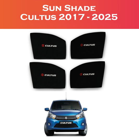 Suzuki Alto 2017–2025 UV Sun Shades Full Set – Shark Auto