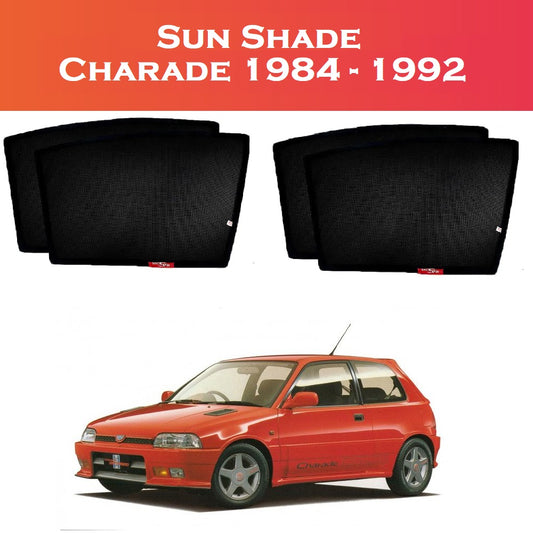 Daihatsu Charade 1986–1992 Sun Shades Set by Shark Auto – 4 Pcs