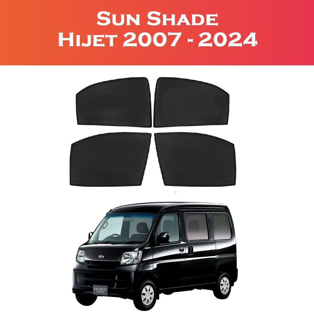 Daihatsu Hijest 2007-2024 Custom Sun Shades Set – Shark Auto