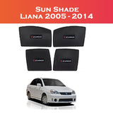 Suzuki Liana 2005–2014 4-Piece Custom Sun Shades – UV & Heat Protection – Shark Auto