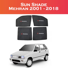 Suzuki Mehran 1989–2019 4-Piece Sun Shades – Heat & UV Protection – Shark Auto