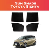 Toyota Sienta Sun Shades 4 Pcs UV Heat Protection by Shark Auto