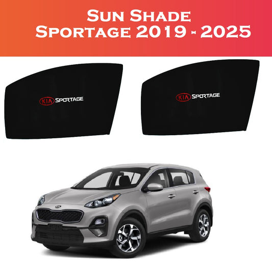KIA Sportage 2019–2025 4-Piece Custom Sun Shades – Heat & UV Protection – Shark Auto