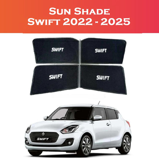 Suzuki Swift 2022–2025 Sun Shades 4pcs Set – Shark Auto