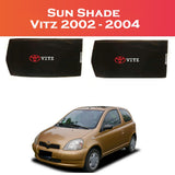 Toyota Vitz 2003-2004 custom fit sun shades set