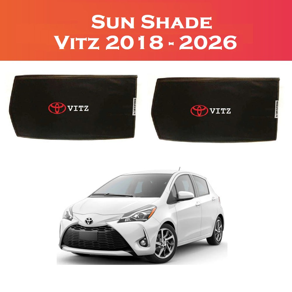 Toyota Vitz 2018-2026 custom fit sun shades set