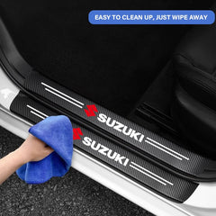 Suzuki 4pc Car Door Sill Protector Strips – Shark Auto