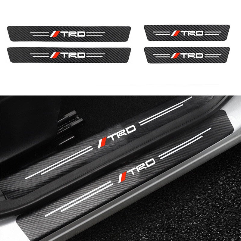 TRD Car Door Sill Protector Strips 4pc Set – Shark Auto