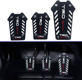 TRD Non-Slip Racing Pedal Cover Set For All Manual Cars