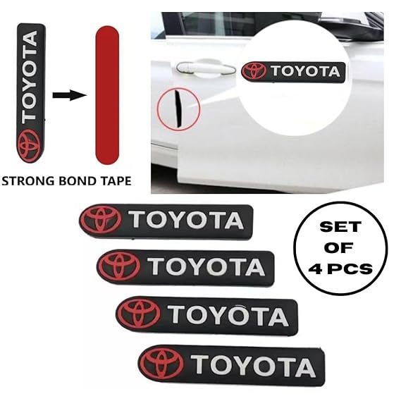 Close-up View of Scratch Protector for Toyota Doors – Shark Auto