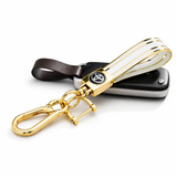 Toyota Premium TPU Golden Car Keychain – Luxury Scratch-Resistant