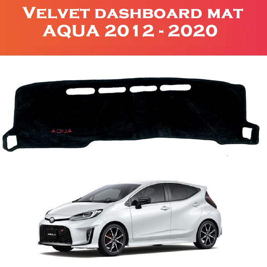 Toyota Aqua Velvet Dashboard Mat 2012–2020 – Shark Auto