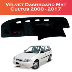 Suzuki Cultus 2000–2017 Dashboard Mat – Custom Velvet Cover – Shark Auto