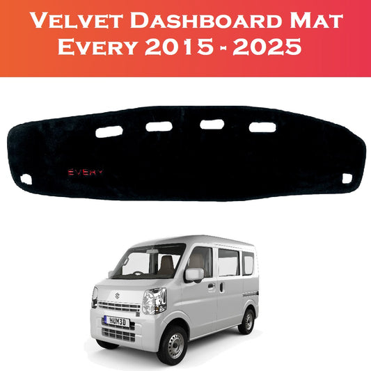 Suzuki Every Velvet Dashboard Mat 2015–2025 – Shark Auto