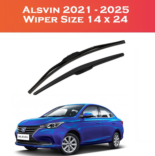 Changan Alsvin 2021-2025 Wiper Blades – Smooth & Durable | 2 Pcs Set