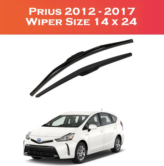 Toyota Prius 2012-2017 Wiper Blades – Smooth & Durable | 2 Pcs Set