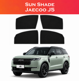 Sun Shade for JAECOO J5 | Foldable UV Protection Window Sun Shades | Heat Resistant Mesh Privacy Curtain | 4PCS Set