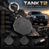 Jetour T2, Jetour Key Cover, Jetour T2 Key Cover, Metal Key Cover, Smart Key Cover, Black Key Cover, Car Key Case, Metal Keychain, Jetour Accessories, Car Accessories Pakistan