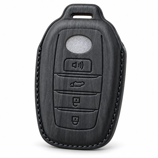 Toyota Fortuner, Fortuner Key Cover, Toyota Fortuner Key Case, Fortuner Accessories, Toyota Key Cover, Leather Key Cover, Smart Key Cover, 4 Button Key Cover, Car Key Case, Black Key Cover, Car Accessories, Key Protector, Premium Key Cover, Fortuner Smart Key
