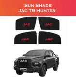 JAC T9 Hunter | Foldable UV Protection Window Sun Shades | Heat Resistant Mesh Privacy Curtain | 4PCS Set