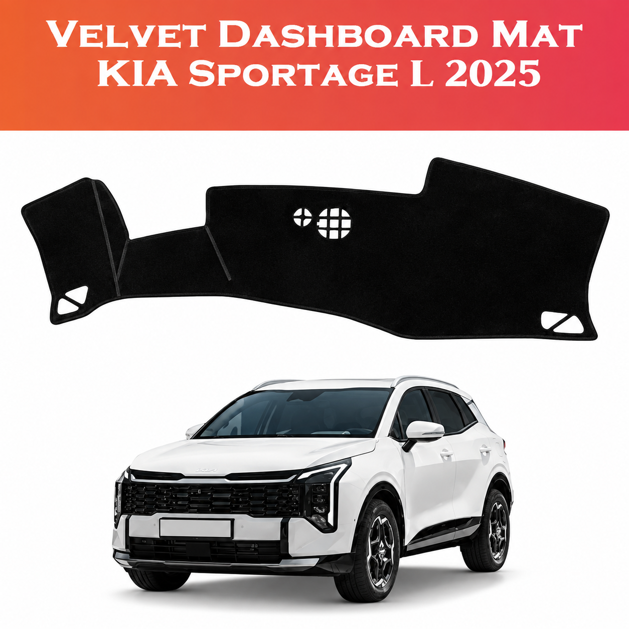 KIA Sportage L Dashboard Mat, KIA Sportage L 2025 Dashboard Cover, Sportage L Velvet Dashboard Mat, KIA Sportage Dashboard Cover, Sportage L Dash Mat, Velvet Dashboard Cover, Makhmal Dashboard Mat, KIA Sportage Accessories, Dashboard Sun Protection Mat, Anti Glare Dashboard Mat, Custom Fit Dashboard Cover, Car Dashboard Mat, KIA Accessories Pakistan, Sportage L Accessories Pakistan