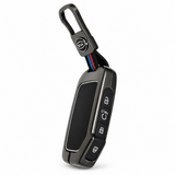 KIA Sportage L, Sportage L Key Cover, KIA Key Cover, New Sportage Key Cover, Sportage Smart Key Case, Metal Key Cover, Premium Key Case, Gunmetal Key Cover, Side Button Key Cover, Car Keychain, KIA Accessories, Car Accessories, Key Protection, Shark Auto